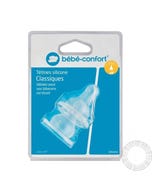 Bebe Confort Tetina Silicone T1 Fluxo Var 2 Unidades