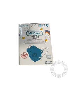 Máscara FFP2 Infantil BHC Azul Pack 10 Unidades