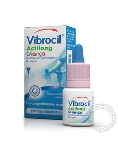 Vibrocil Actilong (0,5mg/ml) 10 ml Gotas Nasais